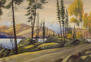 Carle Hessay 1953 Lakeside in the Cariboo