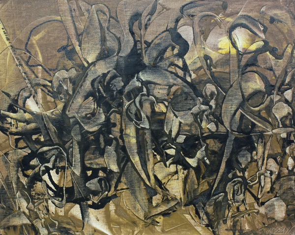 Carle Hessay 1977 Composition No. 1